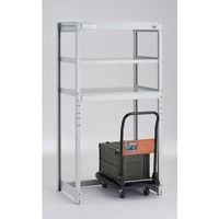 トラスコ中山 TRUSCO TUG200型軽中量棚用 下段開放用側当たりD600セット 2本入 TUG200-SBGL2 1セット(2本)（直送品）