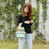 トモ・コーポレーション ハンドバッグ カンバティアパッチ バケツバッグ レディース ミントグリーン 424603 1個（直送品）