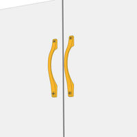 清水 スマート富士ハンドル 小々GB SH-SFT90GB 1個（直送品）