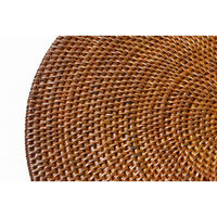 トモ・コーポレーション ランチョンマット 30×28cm 丸 編み ケタ 407103 1個（直送品）