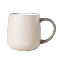 CAROTE（カローテ） マグカップ 蓋付 保冷保温 400mL ミルクティー NM-5162 1個 LIV PLUS