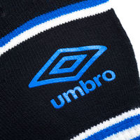 umbro(アンブロ) サッカー 手袋 ニットグローブ F ブラック×ブルー UUAYJD54 1セット（2双）（直送品）
