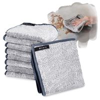 油汚れ用クロスM グレー 30cm×30cm R0469-H-M 1セット(5枚入×3) ライズクリエイション