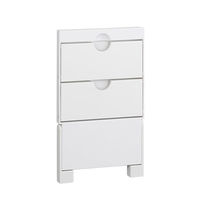 キッチンペーパーホルダー ラップホルダー マグネット ホワイト FK-WPNW 1セット（1個×3） 伸晃