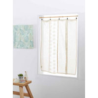 平安伸銅工業 突っ張り棒 取付幅:32~46cm ミニSS 突ぱりスマートポール 細タイプ 木調 215568 1個（直送品）