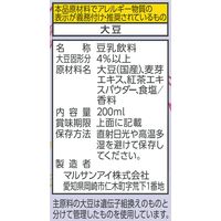 マルサンアイ 国産大豆使用 豆乳飲料 甘くない紅茶 200ml 1セット（48本）