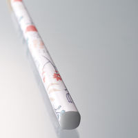 イシダ 箸 23cm KAKEHASHI NATURA フラワーズ 先角 木製 天然木 日本製 リース 358985 1個（直送品）