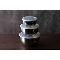 下村企販 フタ付きボール 14cm ママクック ステンレス 日本製 391544 1個（直送品）