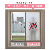 アストロ 水で貼れる! 窓用フィルム すりガラス調 730-65 1セット(3枚入×10)（直送品）