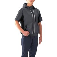 アイリスオーヤマ ファン付き作業服　クールウェア　SPORTS　半袖Ｍ　グレー CSHS-M02-H 1セット（直送品）