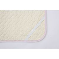 西川 二重ガーゼ敷きパッド 100×205cm 5CG052 ピンク 05600667 1枚（直送品）