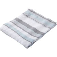 西川 涼感3重ガーゼケット　シングル140×190cm 1741 サックス 2032-74105 1枚（直送品）