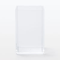 無印良品 アクリルペンスタンド 約幅5.5×奥行4.5×高さ9cm 1セット（3個） 良品計画