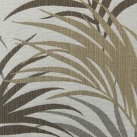 川島織物セルコン ラタニア ロングシートクッション 460×1500mm ブラウン LN1075_19R 1個（直送品）