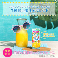 カゴメ 夏のフルーツこれ一本 パイン＆シトラスレモンブレンド 200ml 1箱（24本入）