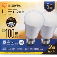 アイリスオーヤマ LED電球 広配光 100形 昼白色 LDA11N-G-10T72P 【2個】 1個（直送品）