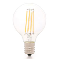 アイリスオーヤマ LED電球 E17 電球色 40形相当(440lm)  フィラメント電球 ミニボール球 小形  LDG4L-G-E17-FC １個