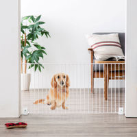 アイリスオーヤマ ペットフェンス 自立式 90×40 P-SPF-94 マットホワイト 1台