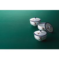 【ギフト包装】香蘭社　オーキッドレース　蓋付湯呑5客揃　210126086　1個（直送品）