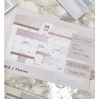 ワールドクラフト AMIEマスキングテープ Petales 3巻セット(幅5&15&20mm×5m) ピンク AM-MT3SET-001 1セット(2個)