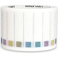 ワールドクラフト スケジュール用マスキングテープ チェックリスト 幅30mm×7m ミシン目入り W01-TM30-0009 1セット(4個)