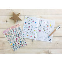 ワールドクラフト ママのためのスケジュールシール 赤ちゃん1 W01-TSH-0014 1セット（5枚）（直送品）