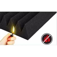 磁気研究所 高密度 音響ウェッジ 吸音パネル 60x60x25mm チャコールグレー FA-CH60 HIDISC 1セット（6枚入）（直送品）