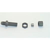 マルエム産業 高圧継手 くい込み ホース接続隔壁ユニオン(鋼管外径10×PF1/2) MUE10-1/2 1個（直送品）