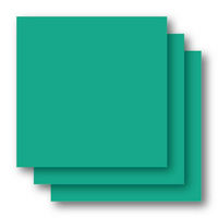 エヒメ紙工 アイアイカラー単色おりがみ あおみどり 150×150mm 100枚入 AI-TAN30