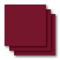 エヒメ紙工 アイアイカラー単色おりがみ ワインレッド 150×150mm 100枚入 AI-TAN44
