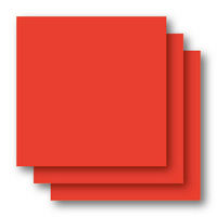 エヒメ紙工 アイアイカラー単色おりがみ しゅいろ 150×150mm 100枚入 AI-TAN3