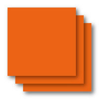 エヒメ紙工 アイアイカラー単色おりがみ こはく 150×150mm 100枚入 AI-TAN38