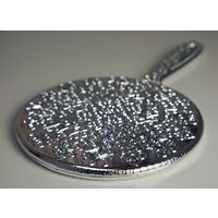 ヤマムラ メッキハンドミラーS シルバー Y-12 1セット(6個入)（直送品）