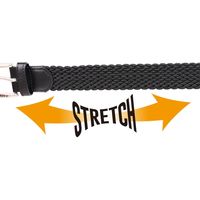 ディッキーズ（Dickies） D-20506 ストレッチメッシュベルト ミックスブラック F コーコス信岡 1個（直送品）