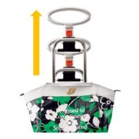 ユーバ産業 アップライン UL-0218 花柄レッド 361755 1台 　介援隊 W1966（直送品）