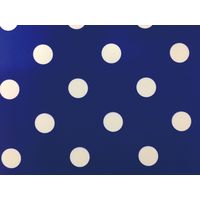 亀屋 ブルー防水食事用エプロン 介護用  ロングサイズ ドットブルー 410826 1枚 E1631