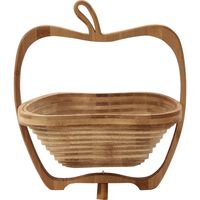 不二貿易 リンゴバスケットM CK-15(28681) 幅270×奥行230×高さ300mm 23659 1個（直送品）