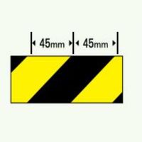 安全興業 蛍光ダイヤテープ 45mm巾 NRL-45 1個(1巻)（直送品）