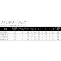 アイビッグ ファンドリーフック 30996 1個（直送品）