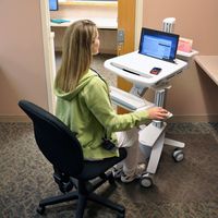 StyleViewラップトップカート SV41（直送品）