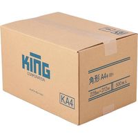 キングコーポレーション 角形A4号 85g OKゴールド 枠付 011002 1箱(500枚入)（直送品）