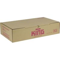 キングコーポレーション 長形3号 80g Ｈｉソフトカラーメタル クイック付 075128 1箱(1000枚入)（直送品）