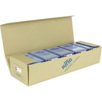 キングコーポレーション 4号カラー名刺　８６ー４ スカイ 200706 100枚入×10箱（直送品）