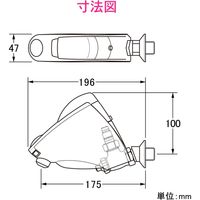 カクダイ センサー水栓 壁付け 感染症対策 GA-DL005 1台