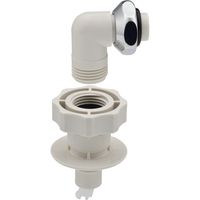 カクダイ ガオナ 洗濯機用ニップル 水漏れ防止 ワンタッチ 10個入 原状回復 GA-LB025 1セット(10個)（直送品）