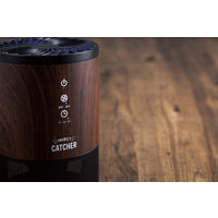 APIX アピックス LED蚊取り捕虫器 AIC-40M-BK 木目調デザイン 高速捕獲＆静音 1台