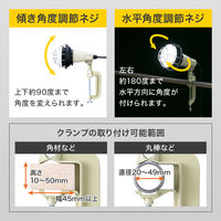 アイリスオーヤマ LED投光器2000lm LWTL-2000CK 1個