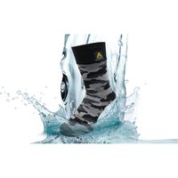 おたふく手袋 FUBAR 防水ソックス カモフラブラック Lサイズ FB-505 CM-L 1足（直送品）