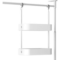 umbra（アンブラ） エニウェア キッチン テンション オーガナイザー ロング ホワイト 21013932660 １個（直送品）