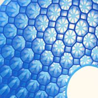 フィットハニカムジェルクッション　円座タイプ HCDL-HJE 1個 ヒロ・コーポレーション（直送品）